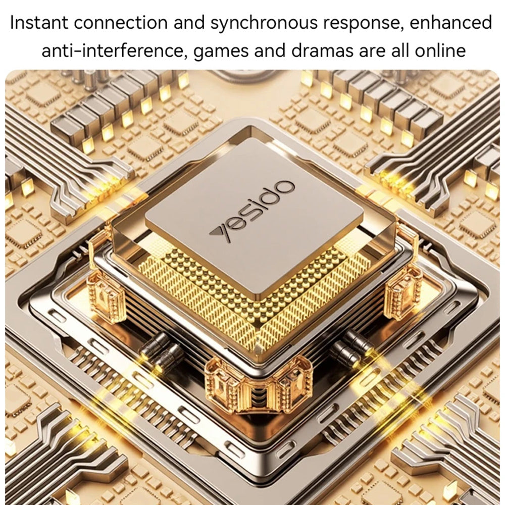 Handsfree Bluetooth Yesido YSP22, A2DP, Fekete