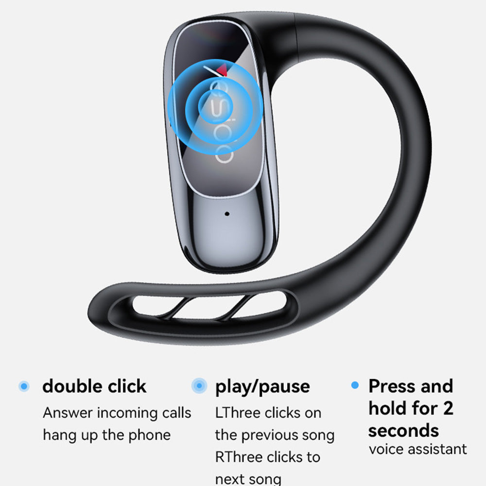Handsfree Bluetooth Yesido YSP24, TWS, Fekete