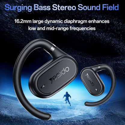 Handsfree Bluetooth Yesido YSP25, TWS, Black