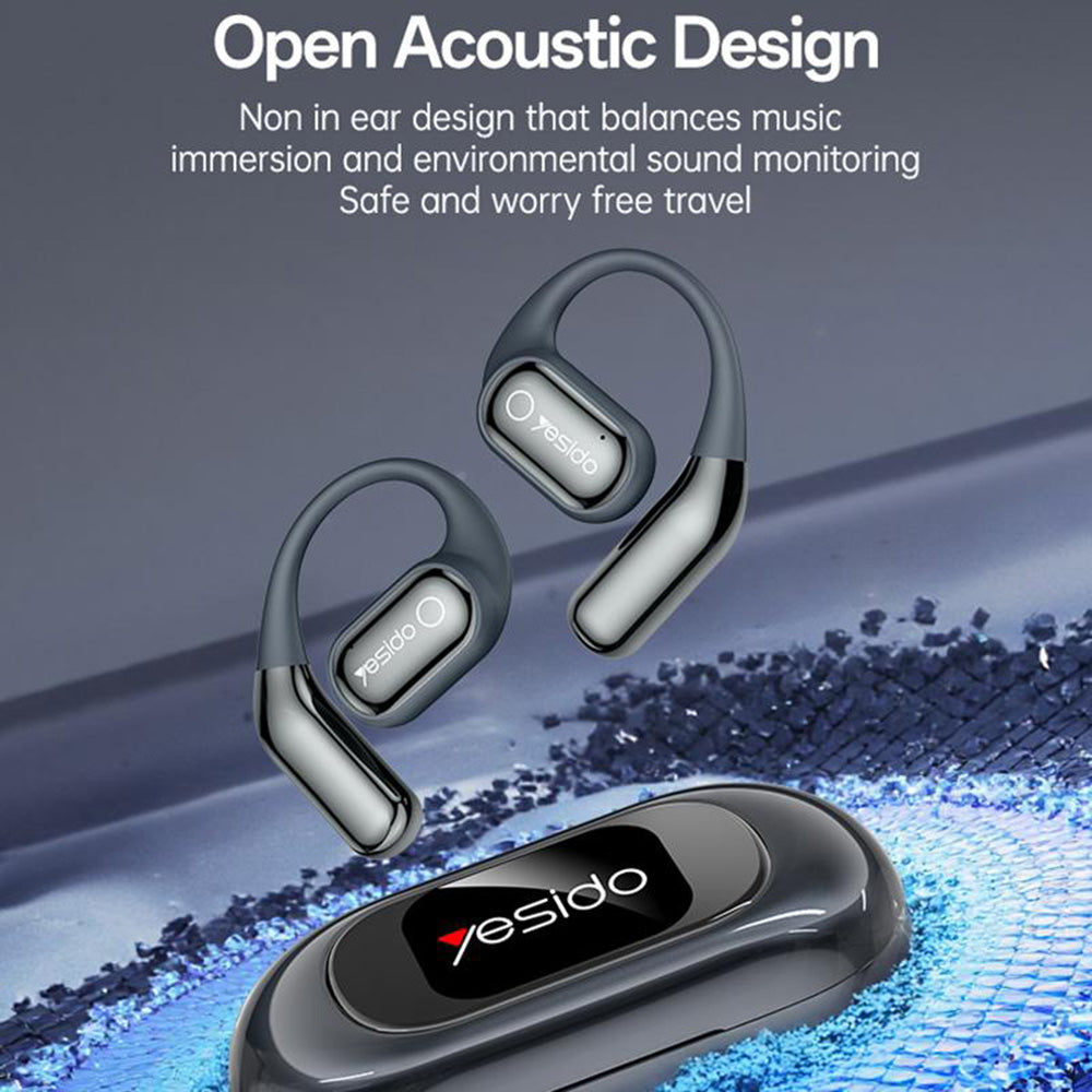Handsfree Bluetooth Yesido YSP26, TWS, Fekete