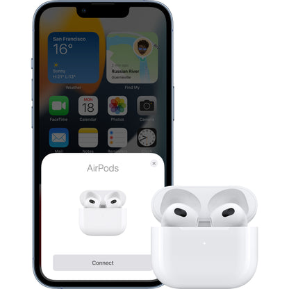 Apple Airpods 3 Bluetooth kihangosító, fehér MME73ZM/A