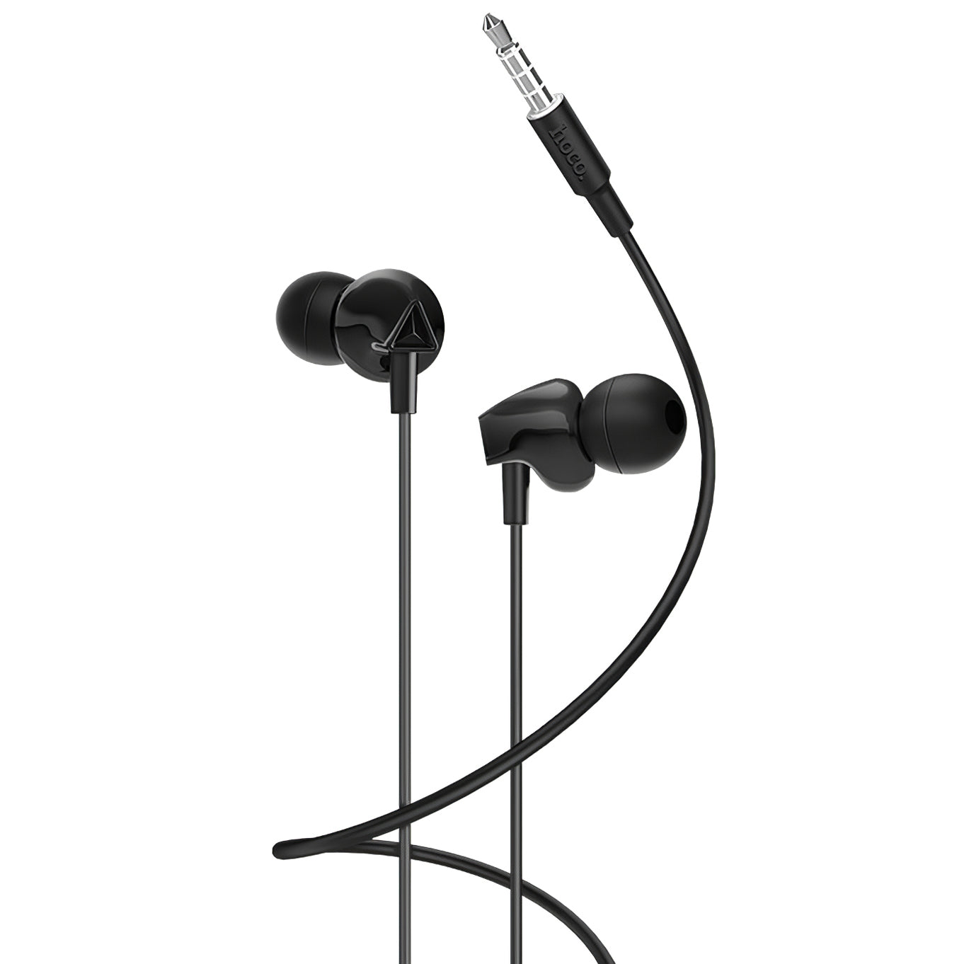 3,5 mm-es HOCO M60 Perfect Sound kihangosító, fekete