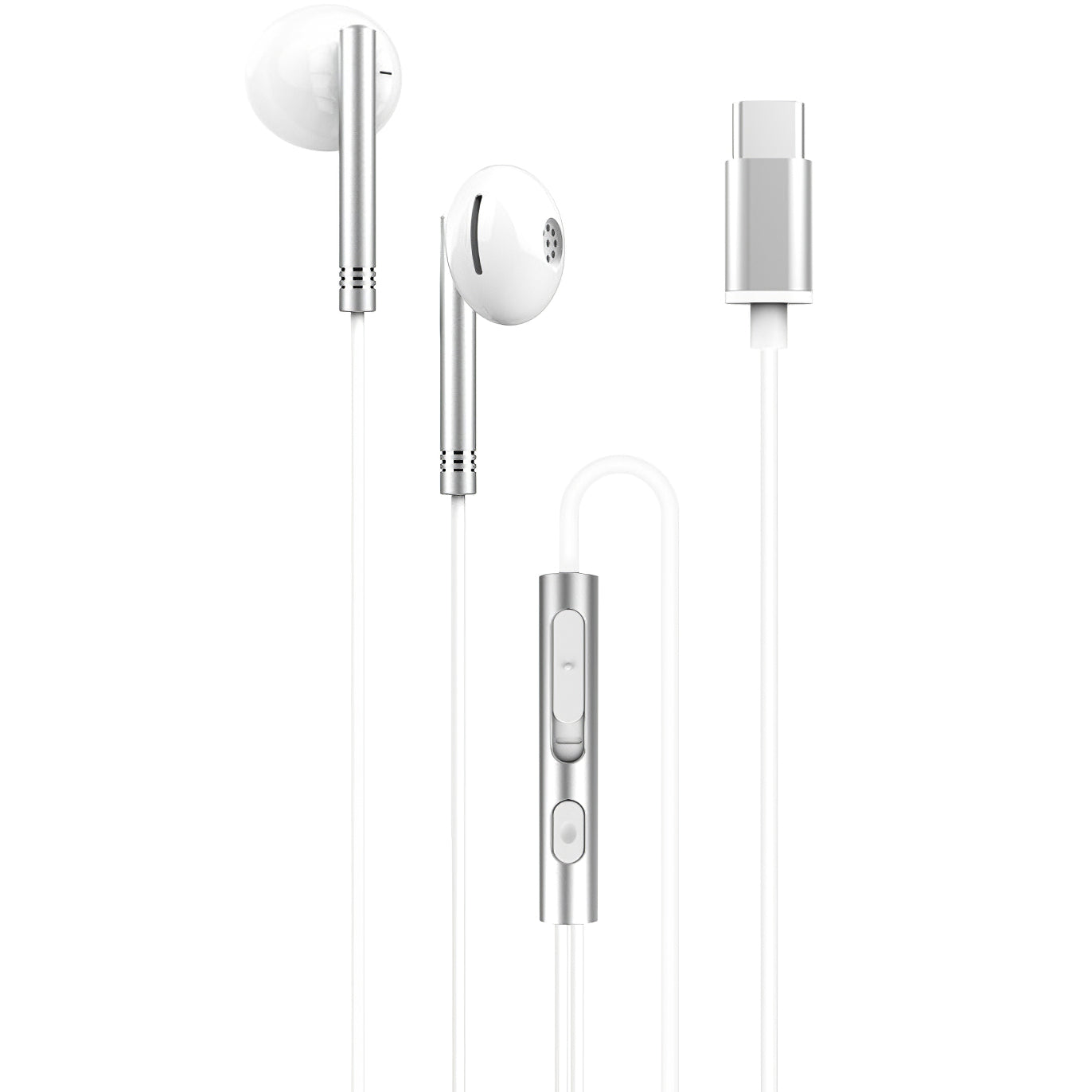 Handsfree USB-C XO Design EP29, Ezüst