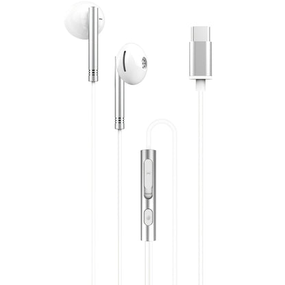 Handsfree USB-C XO Design EP29, Ezüst