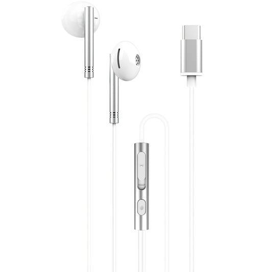 Handsfree USB-C XO Design EP29, Ezüst