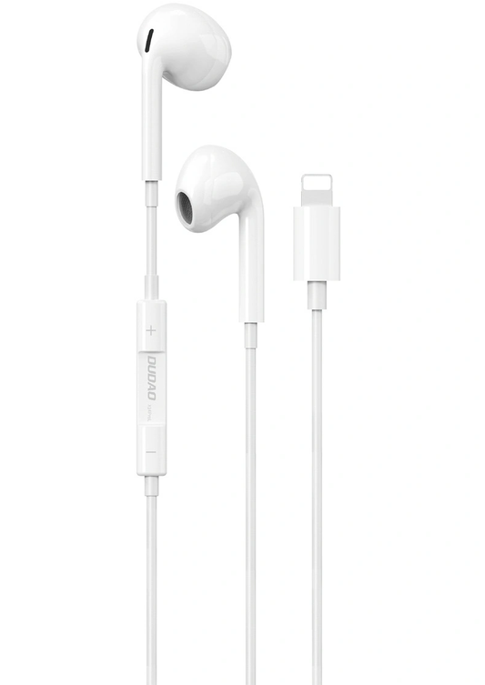 Handsfree Lightning Dudao X14PROL-W1, Fehér
