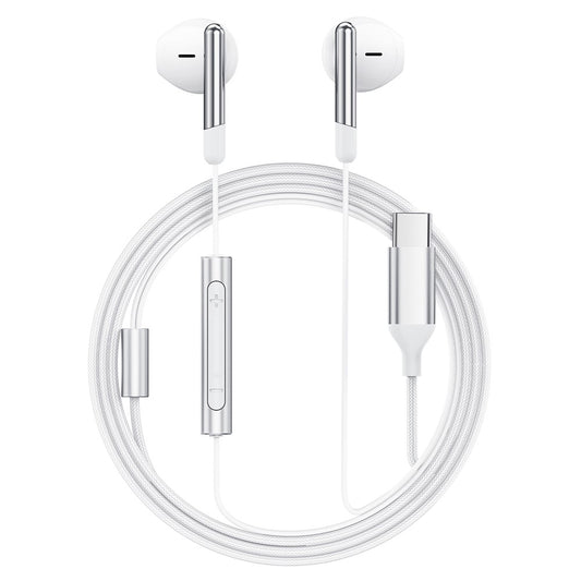 Handsfree USB-C Acefast L3, 1,2 m, Fehér