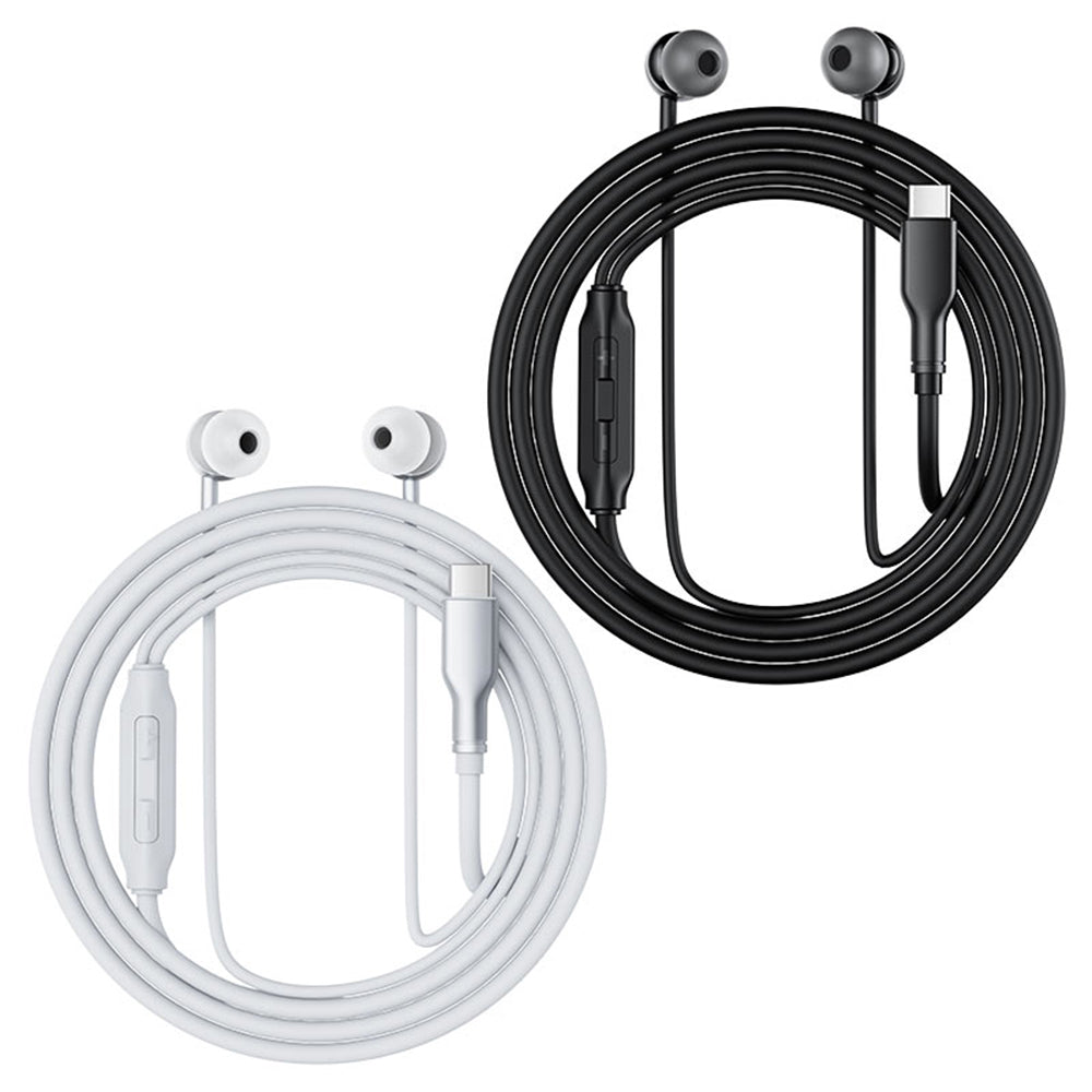 Handsfree USB-C Acefast L8, 1,2 m, Szürke