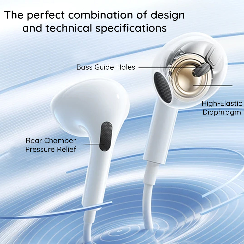 Handsfree USB-C Baseus Encok CZ19, Fehér A00182201213-00