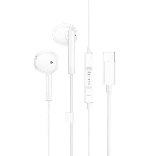 Handsfree USB-C HOCO M95, Fehér