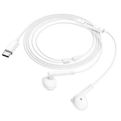 Handsfree USB-C HOCO M95, Fehér