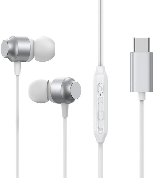 Handsfree USB-C Joyroom JR-EC06, Ezüst