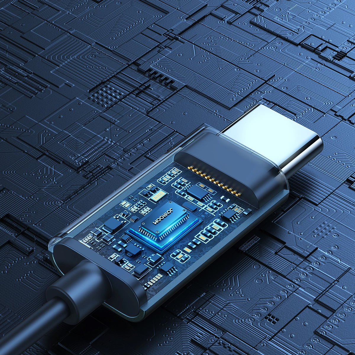 Handsfree USB-C Joyroom JR-EC06, Szürke