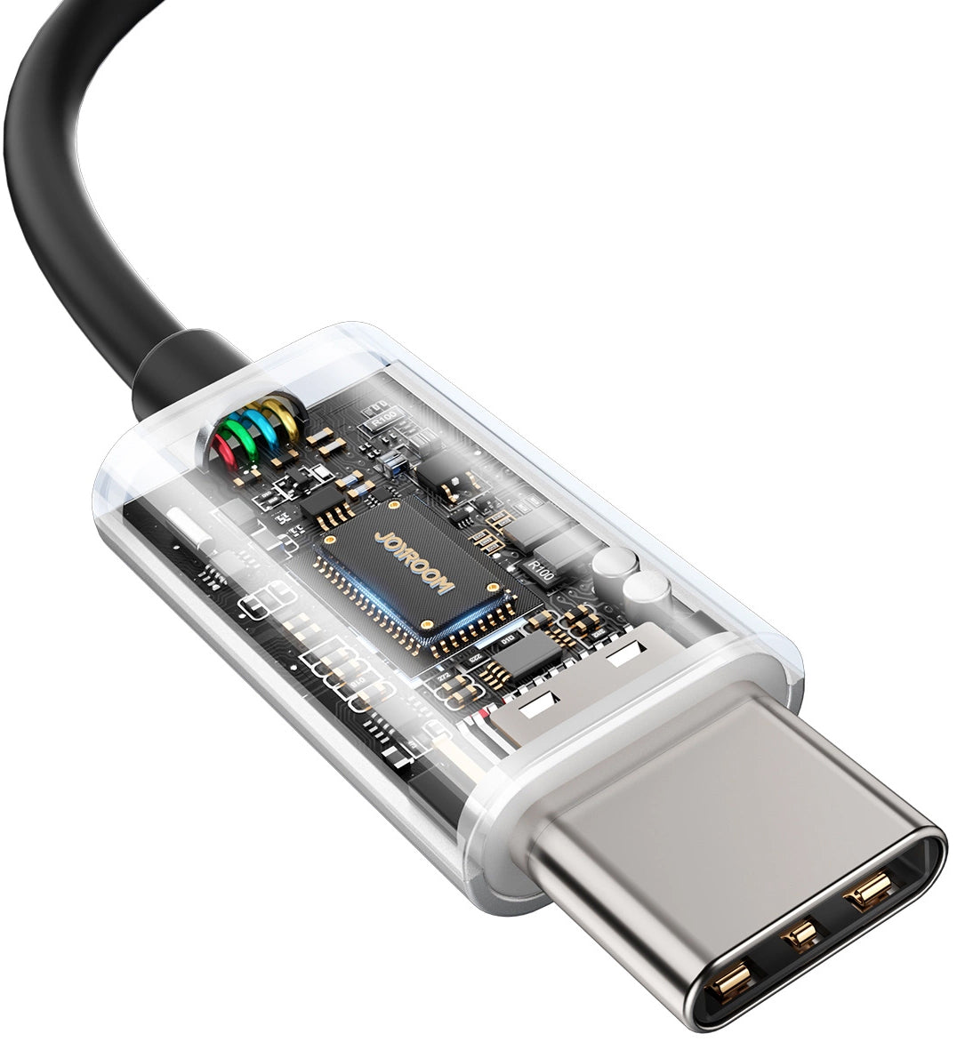 Handsfree USB-C Joyroom JR-EC07, Fekete