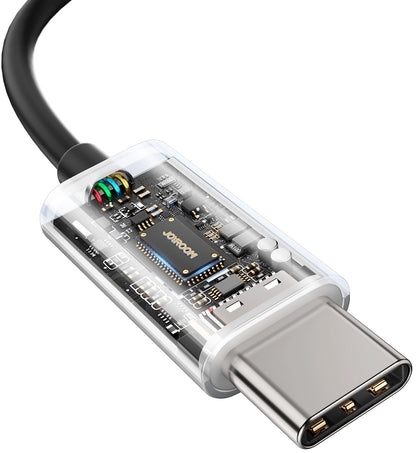 Handsfree USB-C Joyroom JR-EC07, Fekete