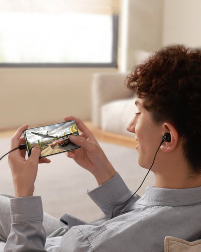Handsfree USB-C Joyroom JR-EC07, Fekete