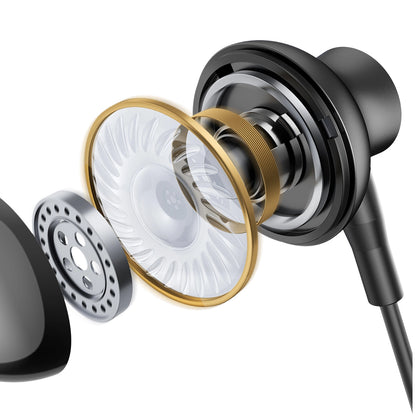 Handsfree USB-C Joyroom JR-EC07, Fekete