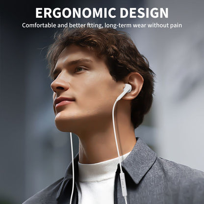 Handsfree USB-C Tech-Protect Ultraboost Core G2, Fehér
