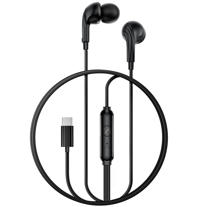 USB-C kihangosító XO Design EP82, Fekete