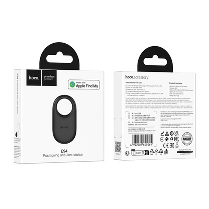 HOCO SmartTag E94 az iOS sorozathoz, Fekete