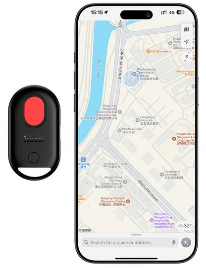 HOCO SmartTag E95 3in1 az iOS sorozathoz, Fekete