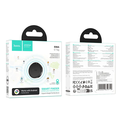 HOCO SmartTag E96A Android sorozathoz, Fekete