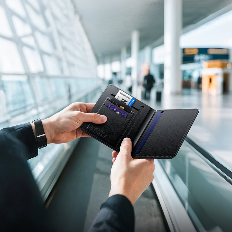 HOCO SmartTag Passport E91G iOS sorozathoz, fekete