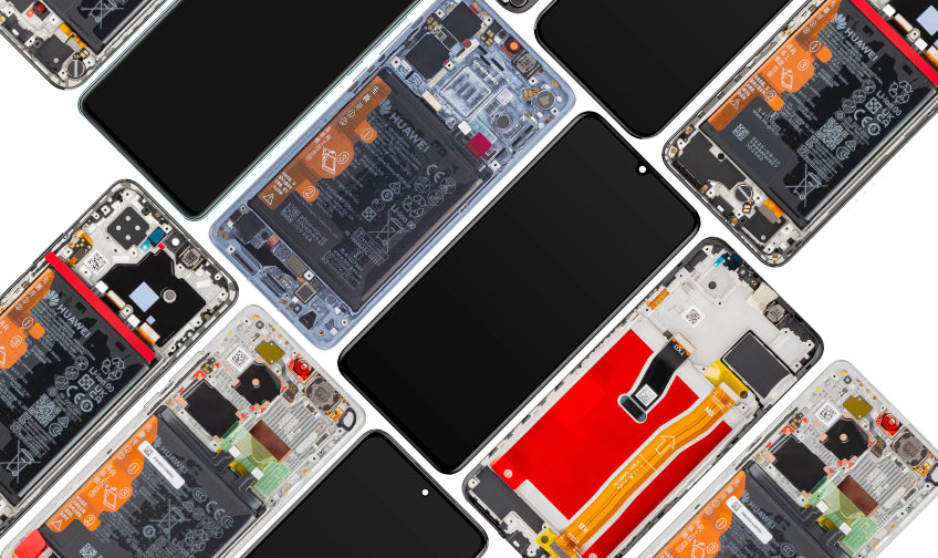 Huawei OLED képernyő és Kunlun Premium üveg javítása