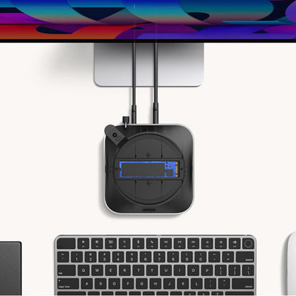 UGREEN CM841A multifunkciós hub Apple Mac Mini M4 / Pro számára, 10 az 1-ben, szürke
