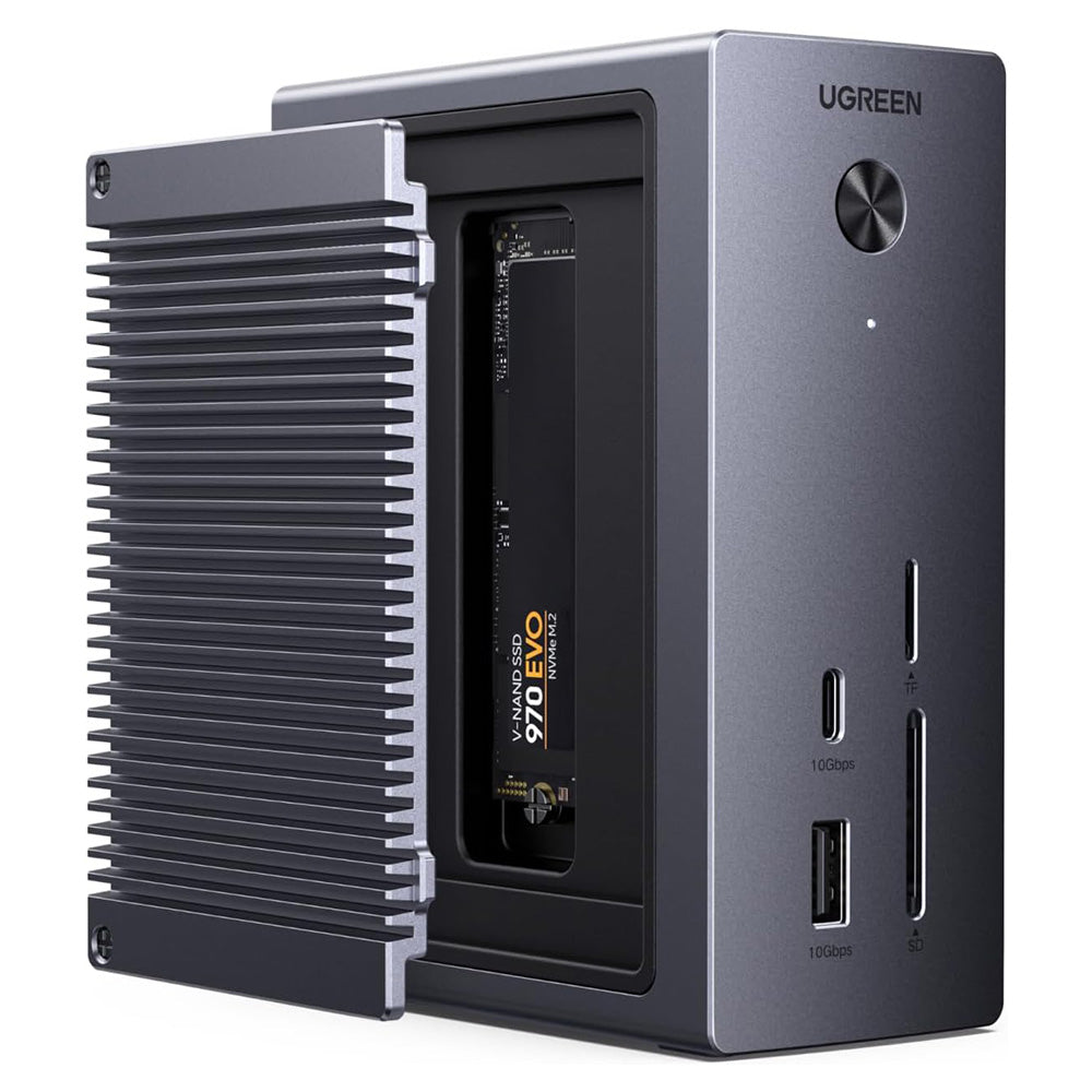 UGREEN CM923 (55735) multifunkcionális hub, 10in1, szürke