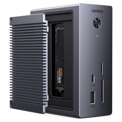 UGREEN CM923 (55735) multifunkcionális hub, 10in1, szürke