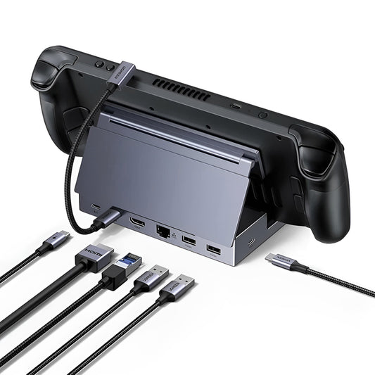 UGREEN 75126 Hub támogatás hordozható konzolhoz, szürke