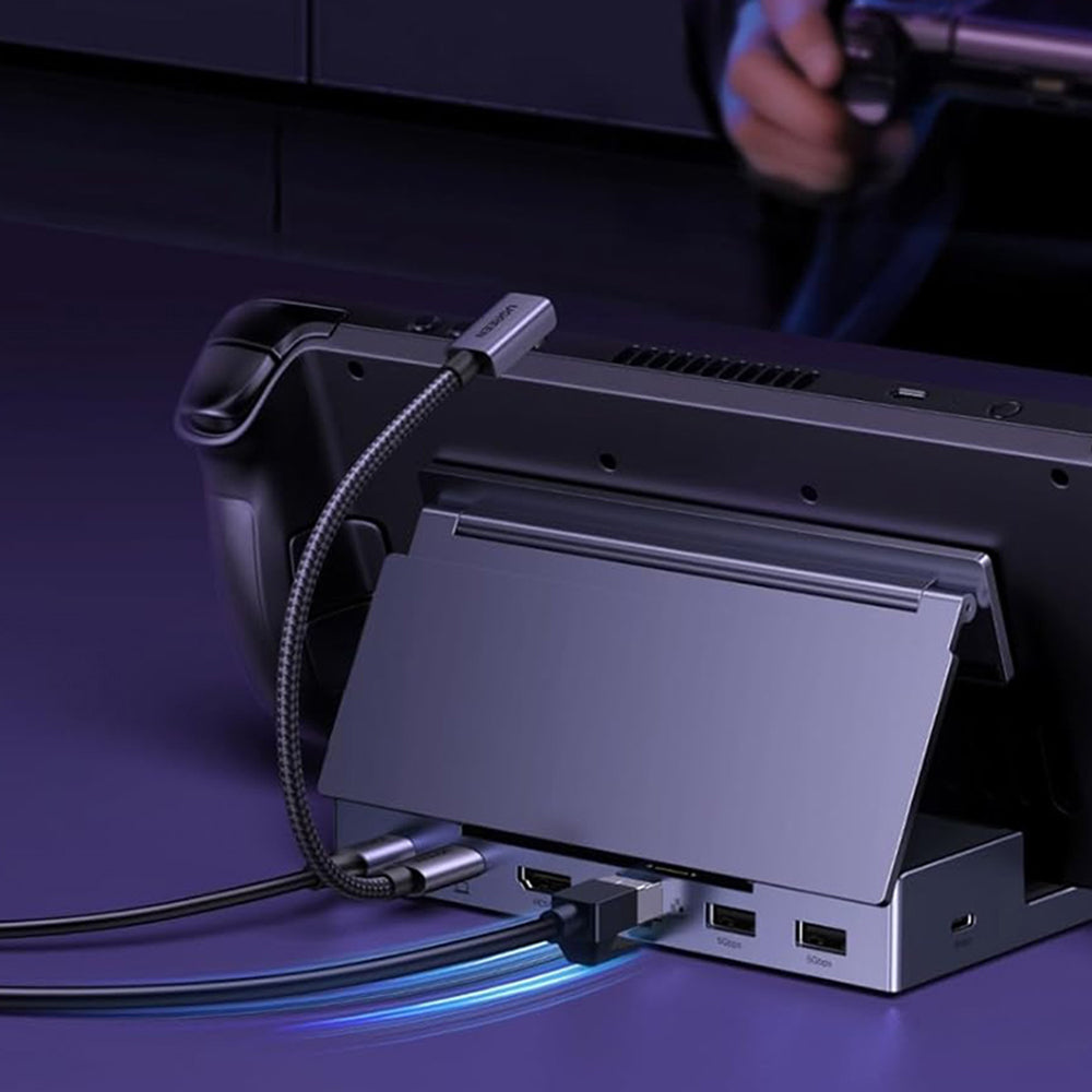 UGREEN 75126 Hub támogatás hordozható konzolhoz, szürke