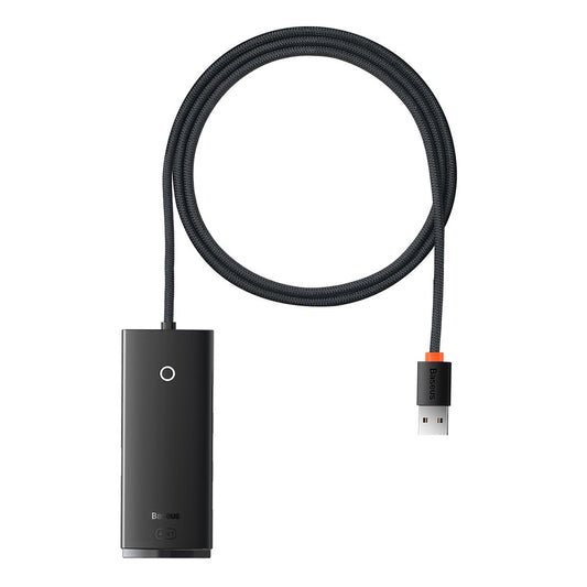 Hub USB Baseus Lite, 5in1, Fekete WKQX030101