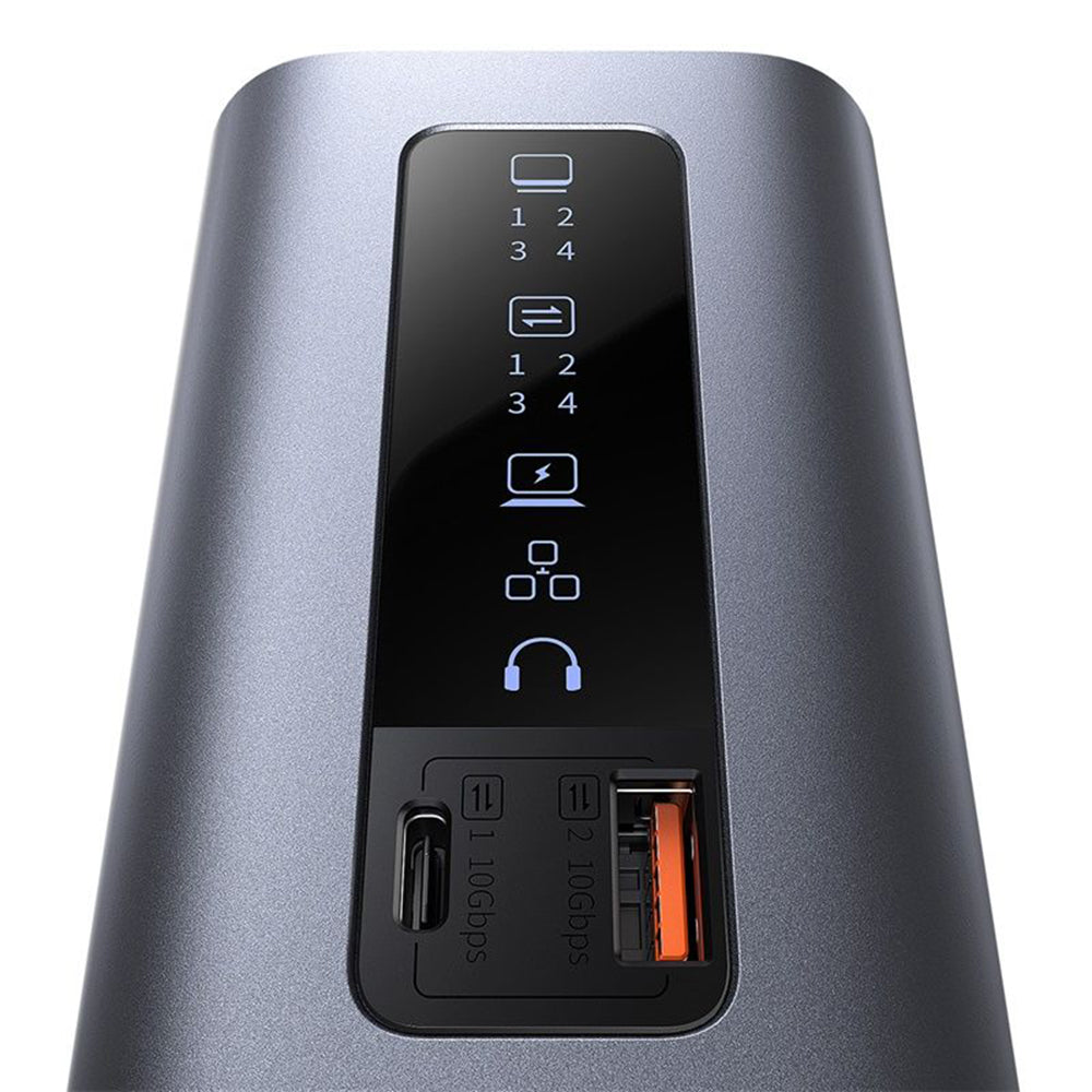 Hub USB-C Baseus SpaceMate, 11in1, Szürke B00568101813-00