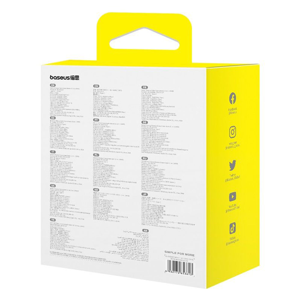 Hub USB-C Baseus SpaceMate, 11in1, Szürke B00568101813-00