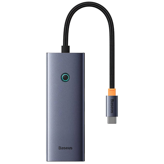 Baseus UltraJoy USB-C Hub, 4 x USB-A 3.0, Szürke B0005280A813-03