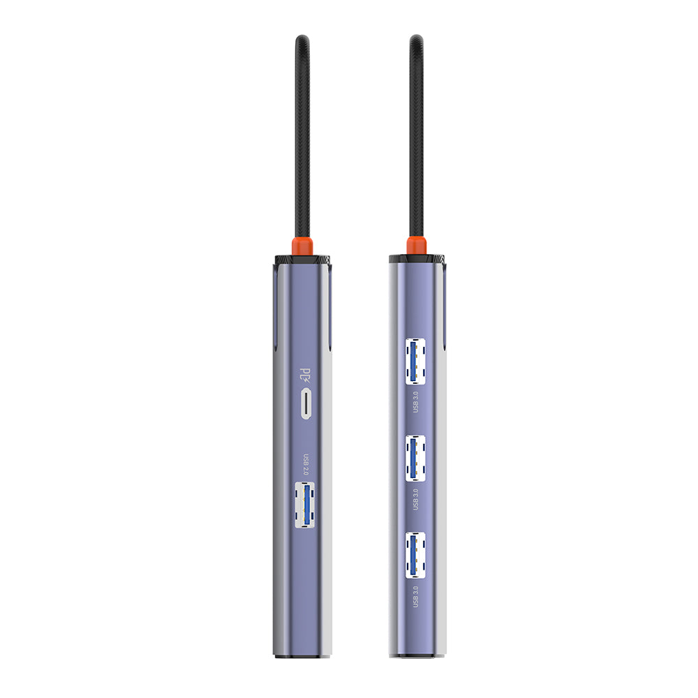 USB-C ColorWay CW-HUB03, 6in1, Ezüst