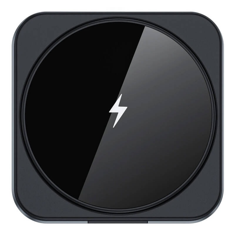 USB-C hub vezeték nélküli QI töltéssel BlitzWolf BW-TH17, 9 az 1-ben, fekete