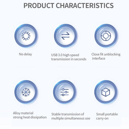 Hub USB-C Techsuit H13 ZenithDock, 4in1, Szürke