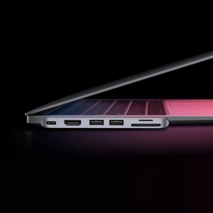 UGREEN CM380 USB-C hub (80856) Apple MacBook Pro / Air sorozathoz, 2 x USB-A 3.0 - 1 x USB-C - 1 x HDMI - 1 x SD - 1 x microSD