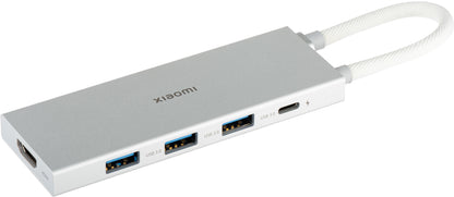 Xiaomi USB-C Hub, 3 x USB-A 3.0 - 1 x USB-C - 1 x HDMI, Fehér BHR8804GL