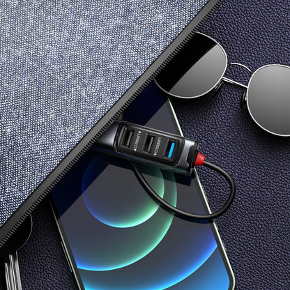 USB-C Hub Yesido HB23, 5 az 1-ben, Szürke