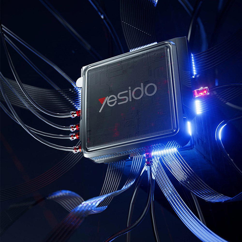 USB-C Hub Yesido HB23, 5 az 1-ben, Szürke