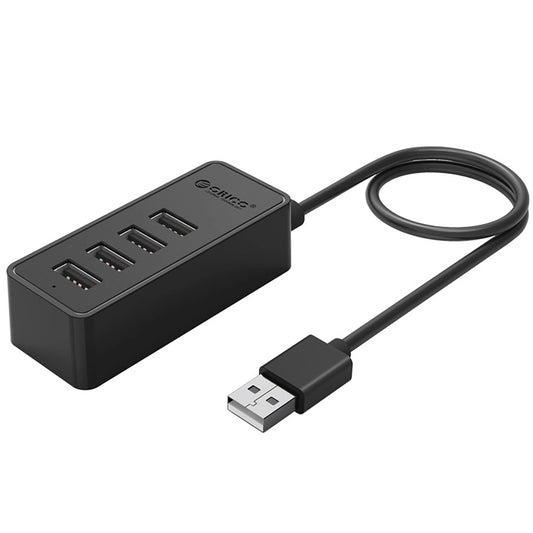 USB Hub Orico W5P-U2-100, 4 x USB-A, 1m, Fekete