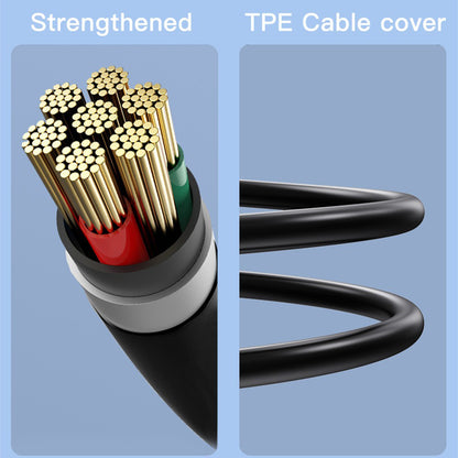 USB Hub Yesido HB12, 4in1, Szürke