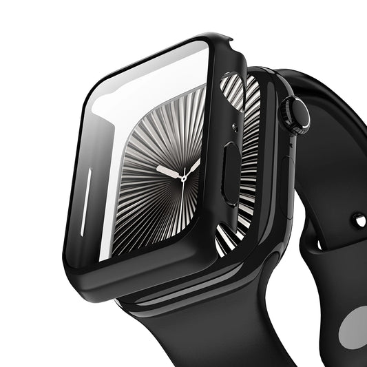Anank Screen Guard tok Apple Watch Series 7 45mm-hez, fekete