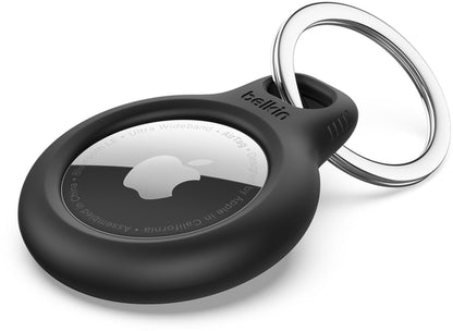 Belkin Key Ring tok Apple AirTaghez, Fekete F8W973btBLK