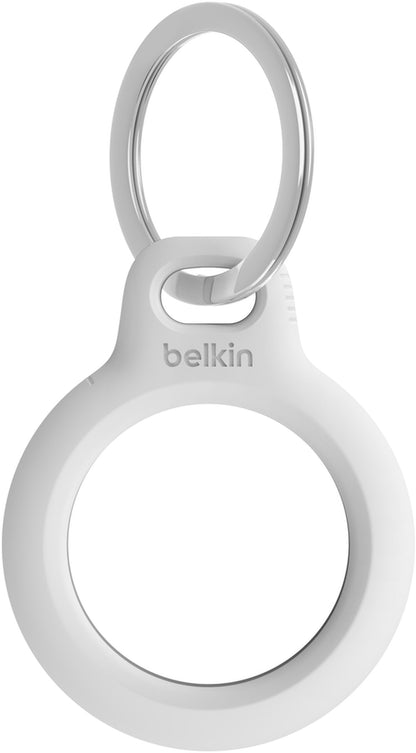 Belkin Key Ring tok Apple AirTag-hoz, Fehér F8W973btWHT