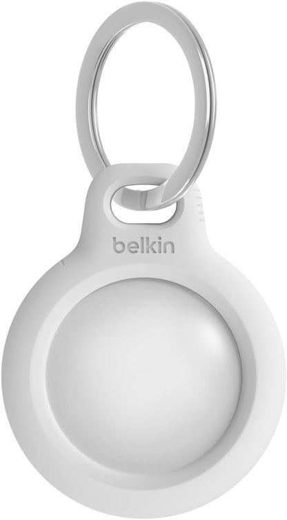Belkin Key Ring tok Apple AirTag-hoz, Fehér F8W973btWHT